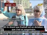 Maria Poumier, Ginette Hess-Skandrani Télé libyenne 28:03:2011