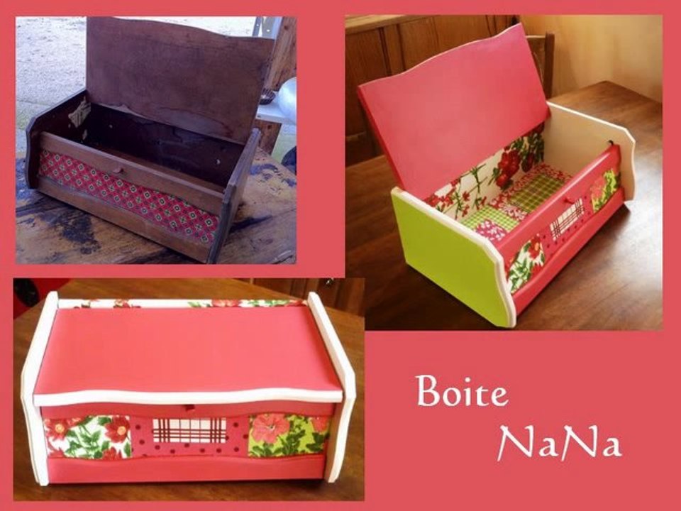 relooking de meubles, objets et créations cadre 3D