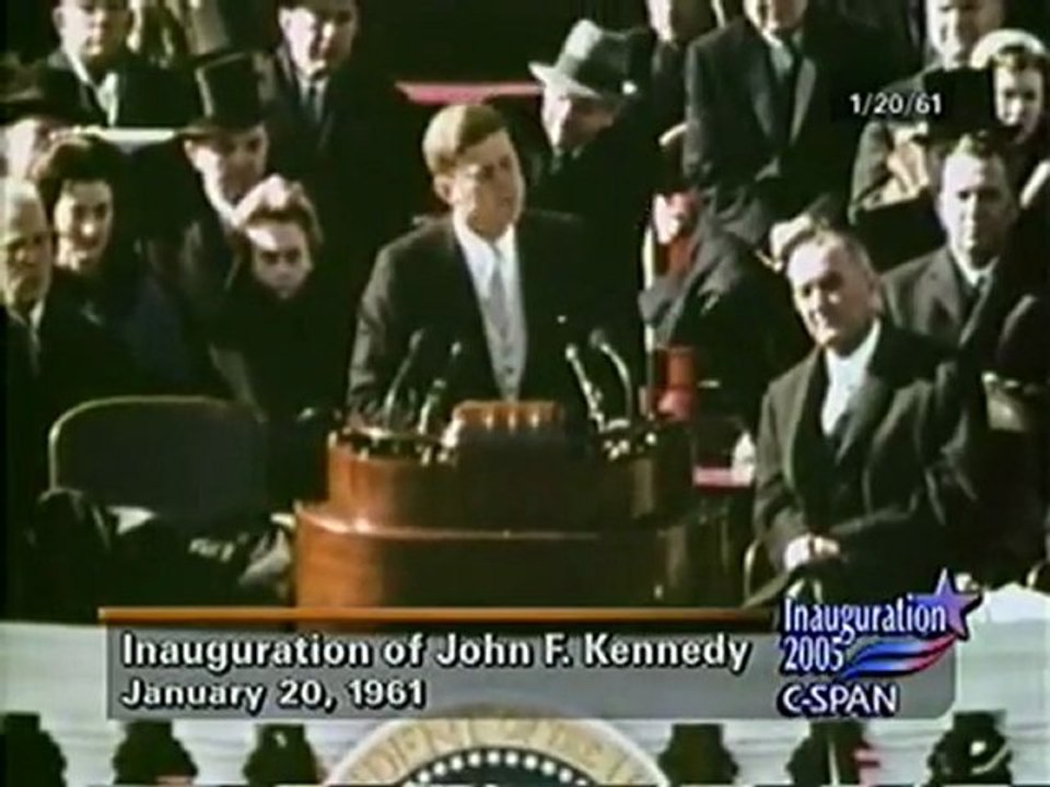 President Kennedy 1961 discours d'investiture