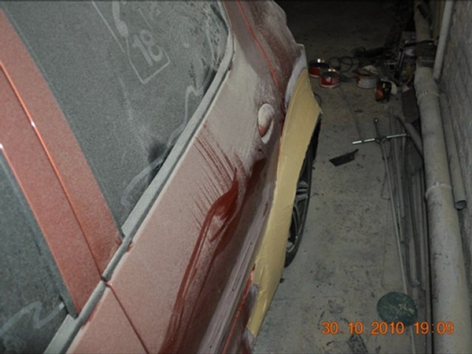 Vidéo de la prépa extérieur de ma 206 pompier