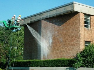 "Power Washing Composite Decks"