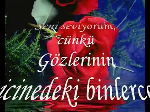 seni seviyorum çünkü .. muhteşem aşk şarkıları~~tunç~~