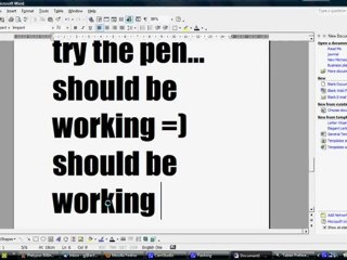 Bamboo Pen Drawing Tablet.