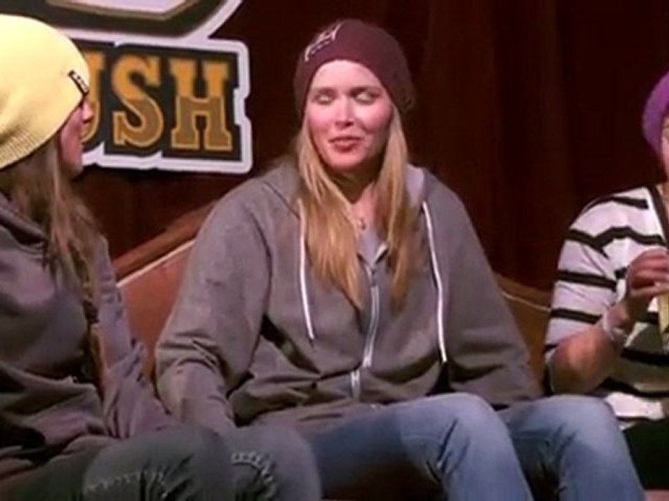 Cliff Skiing Session - Day 3 Red Bull Cold Rush 2011