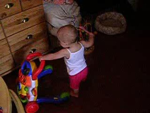 je marche toute seule