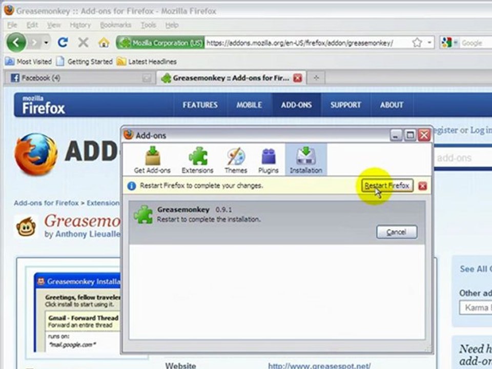 Install Greasemonkey
