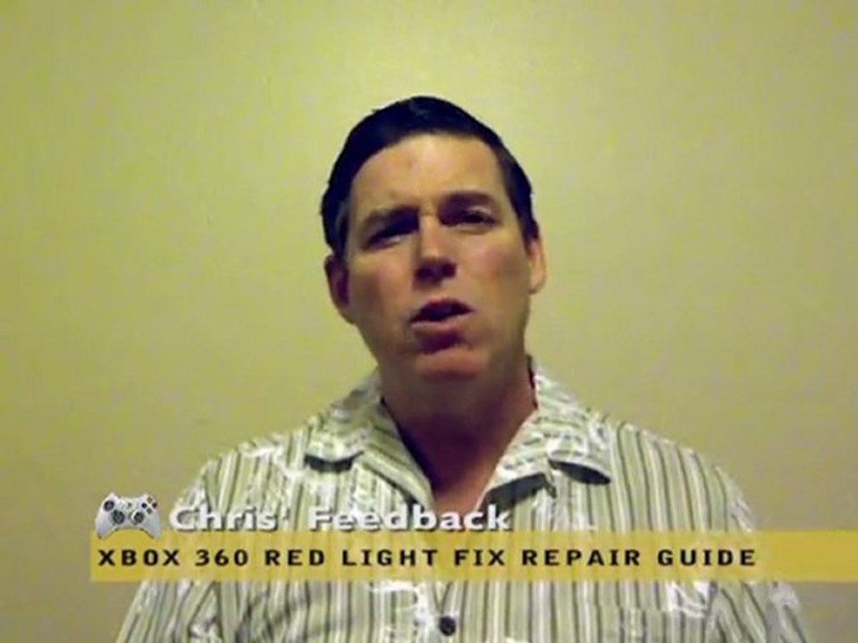 XBOX 360 Red Light Fix - Repair Guide - Feedback 1