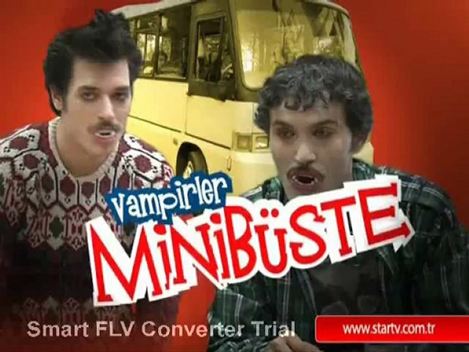 Hayrettin ve Ulvi Minibüste Vampir Şakası 3