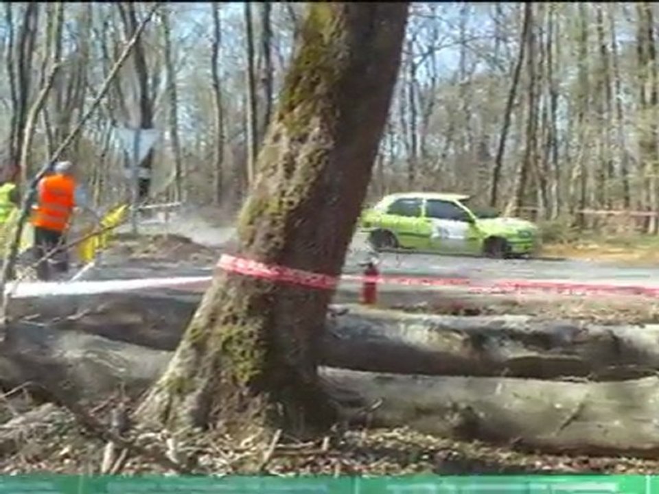 31 EME rallye de Franche-Comte ES 1 scratch final du 1er aux 40 eme