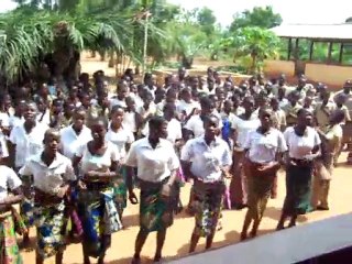 Chorale du collège "CEG ville 2" d'Afagnan au Togo