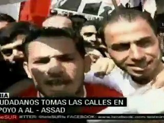 Siria denuncia conspiración apoyada por Israel y EE.UU.