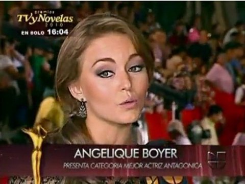 Angelique Boyer y Sebastian Zurita (TVyNovelas 2010)