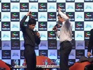 Shah Rukh Khan Romances & Dances With Hugh Jackman