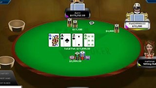 How to make 1 million clicking a mouse on Full Tilt Poker,Trex313 tbl, part 5 of 5