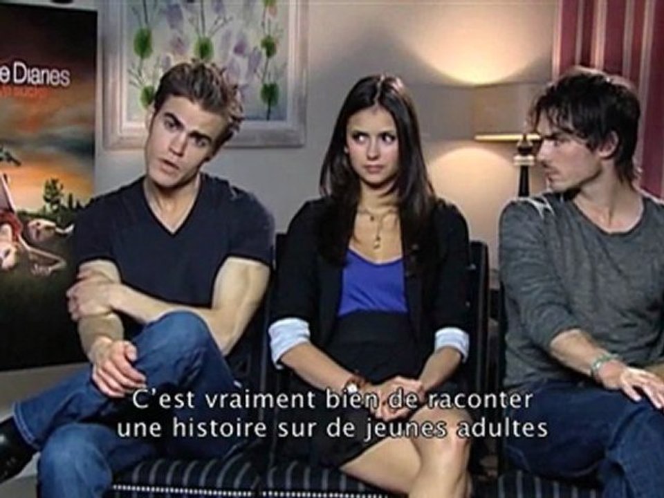 Vampire Diaries - Interview des acteurs pour la...