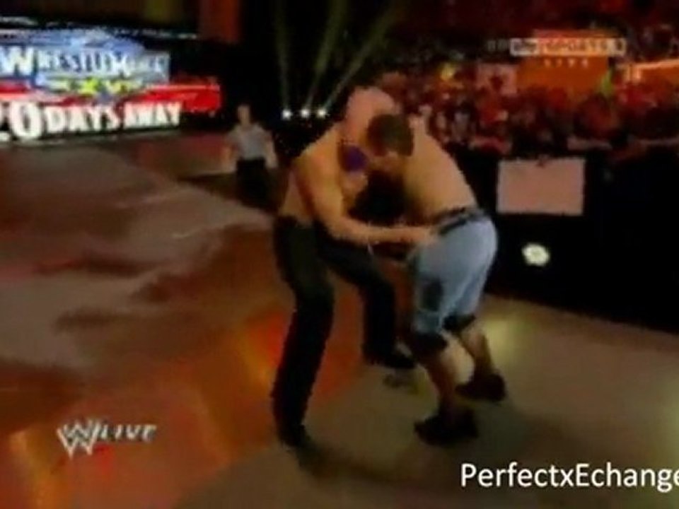 The Miz imite The Rock