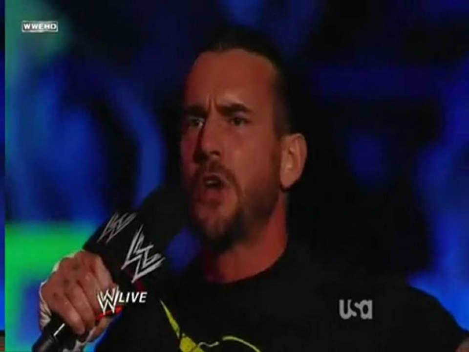 CM Punk hypes his match with Orton at WM27 (WWE Raw 3/28/11)