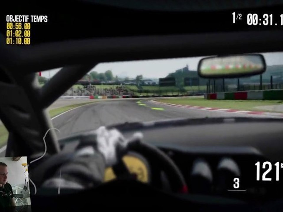 Bebette au volant de Shift 2 pour un vidéo test exclusif