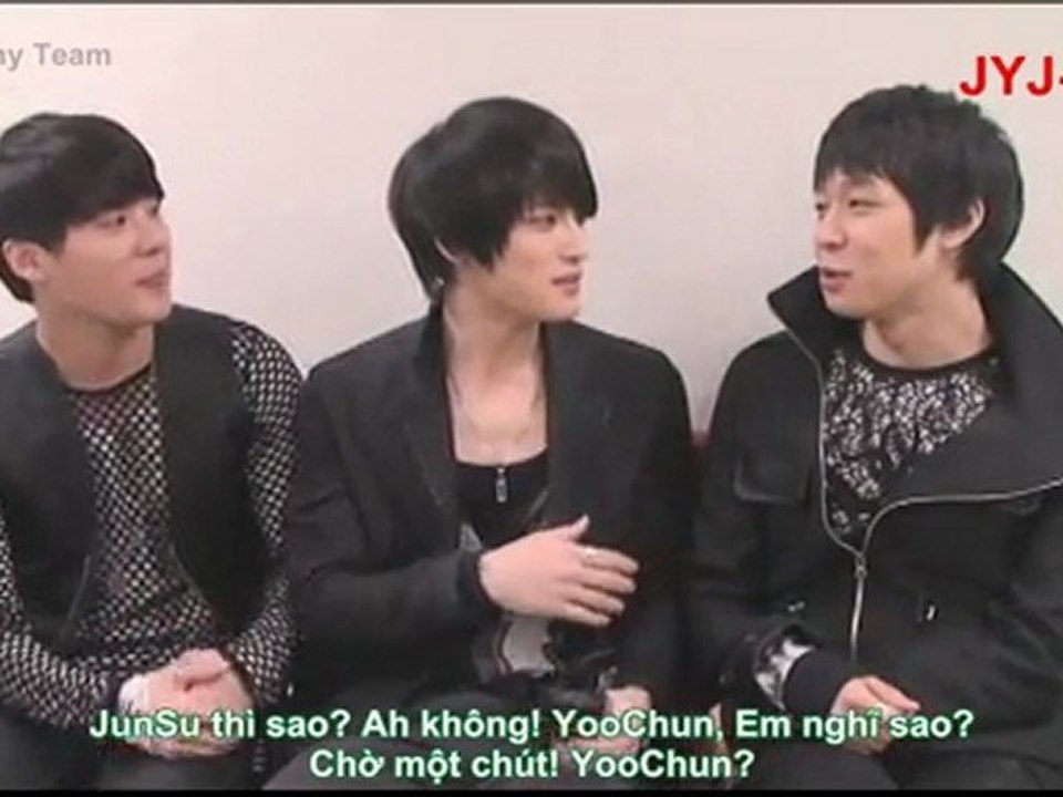 [Vietsub] 110313 JYJ -White Day Fanmeeting Message[From Symphony Team]