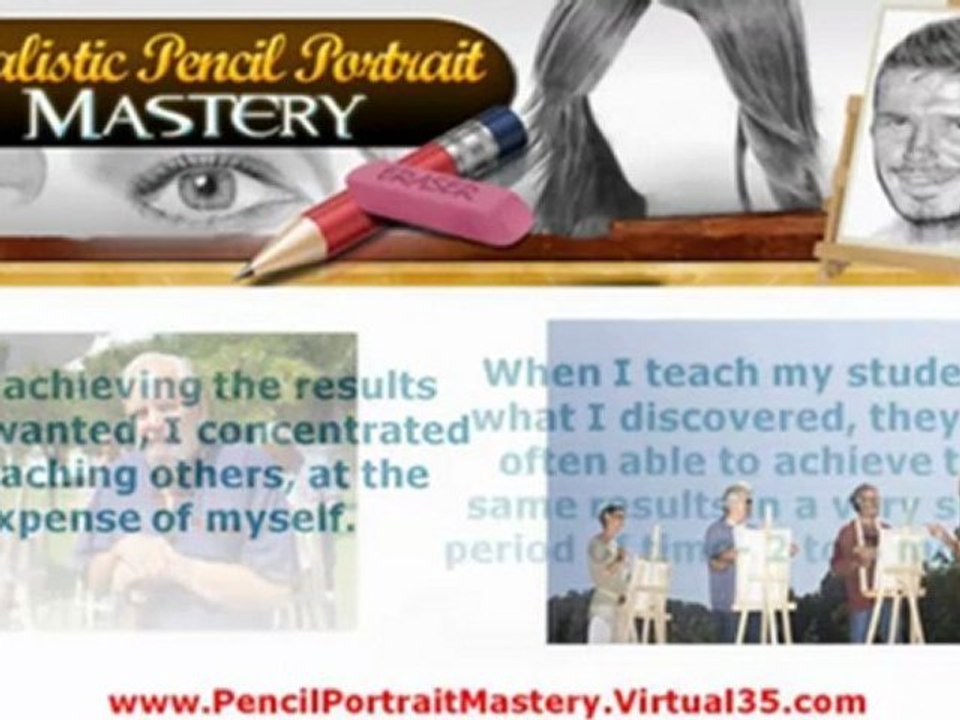 pencil portrait mastery - pencil drawings of people - how to draw portraits