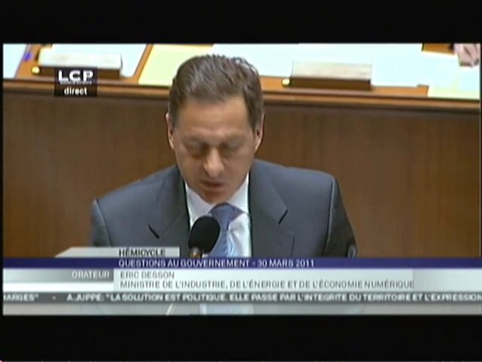 Question au gouvernement - Conséquences de l’accident nucléaire au Japon