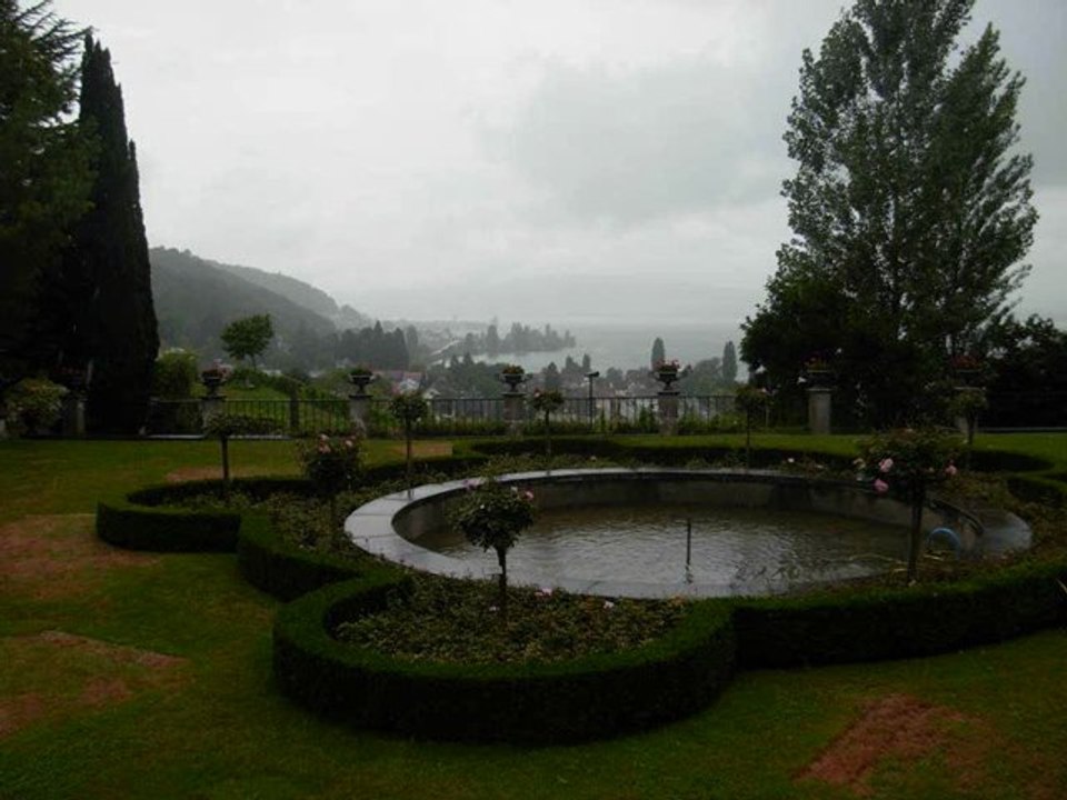 Dumas, Chateaubriand et Juliette Récamier en Suisse, chez la reine Hortense, vers 1832