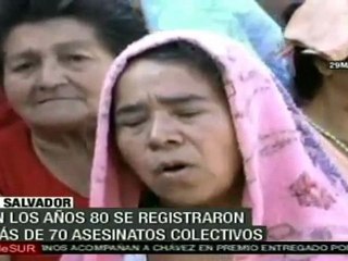 El Salvador conmemora 30 años de la masacre del Río Lempa