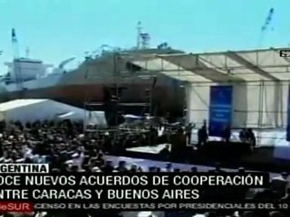 Venezuela y Argentina suscriben 12 acuerdos de cooperación