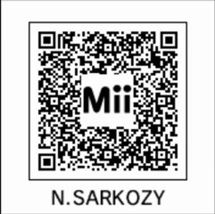 QR Code mii Nicolas SARKOZY
