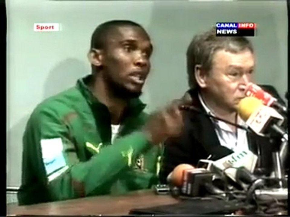 Η φραστική επίθεση του Ετό σε δημοσιογράφο μετά από ματς της Εθνικής Καμερούν