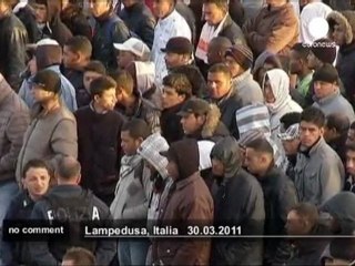 Lampedusa : 190 immigrés sauvés par les... - no comment