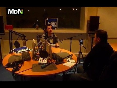 Medias du Nord - Portrait d'Arnaud Bouquet, France Bleu Nord et coulisses de l'entretien.