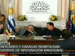 Venezuela y Uruguay reimpulsan cooperación binacional