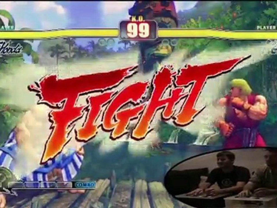 Street Fighter 4 - Xbox 360 - First Look - Custom Arcade Sti