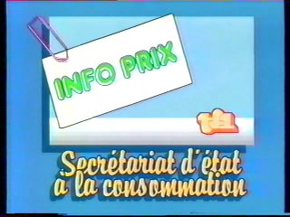 Extrait De L'emission Info Prix Juin 1985 TF1