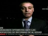 Presidente de Siria da esperanzas a su pueblo