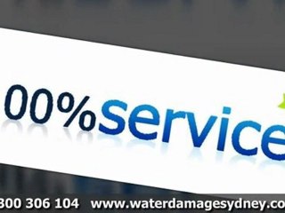 Water Damage Restoration 24 hours/ 7 Days  1300 306 104