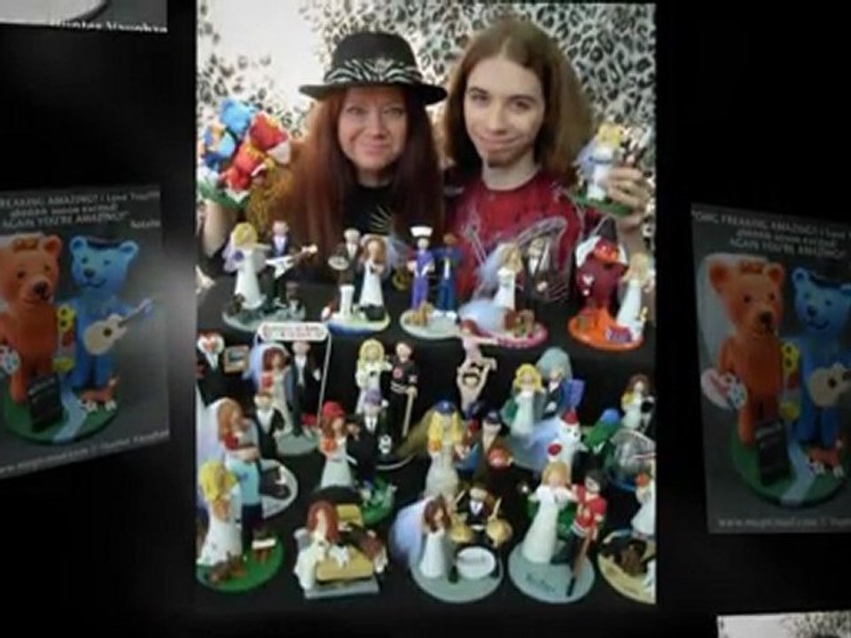 custom wedding cake toppers