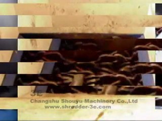 3E-Four Shaft Shredder,Metal Pail shredder,Plastic Pail Shredder