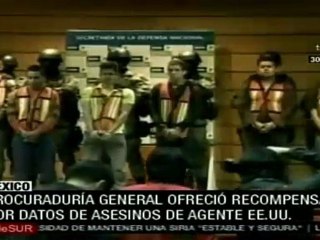 México: con recompensa buscan esclarecer crimen de agente