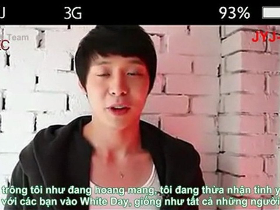 [Vietsub]] 110328 JYJ Fanmeeting Message from YUCHUN[Symphony team]