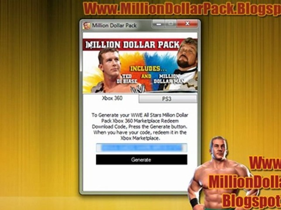WWE All Stars Million Dollar Pack DLC Free