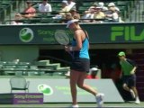 Miami - Zvonareva zieht ins Halbfinale ein