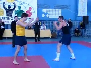 Taras Sarana (Brovary) vs Roman Vorona (Cherkassy) 2-nd round. MMA Horting