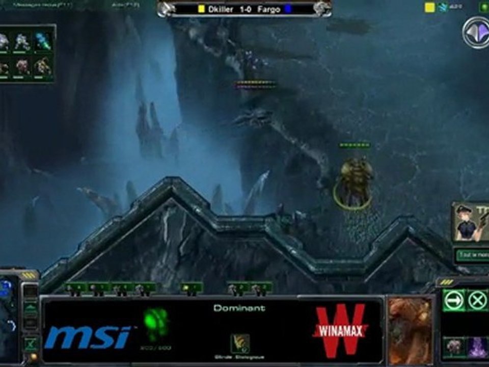 Match SC2 : Killer (Z)  Vs Fargo (T) #2