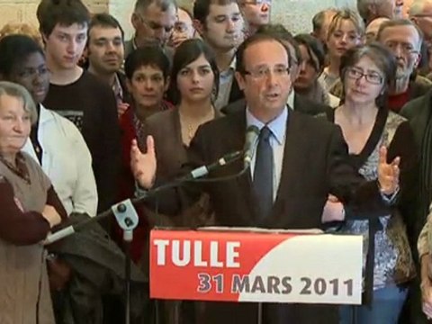 Déclaration de candidature de François Hollande