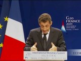 Discours de N. Sarkozy à Nankin sur la réforme du système monétaire international
