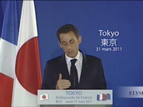 Discours de N. Sarkozy devant la communauté française du Japon