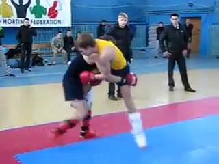 Александр Васюк (Бровары) финал, 1 раунд, MMA Horting