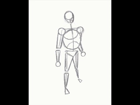 Zeichnen lernen - Körperproportionen und Gesichter in Zeichnungen